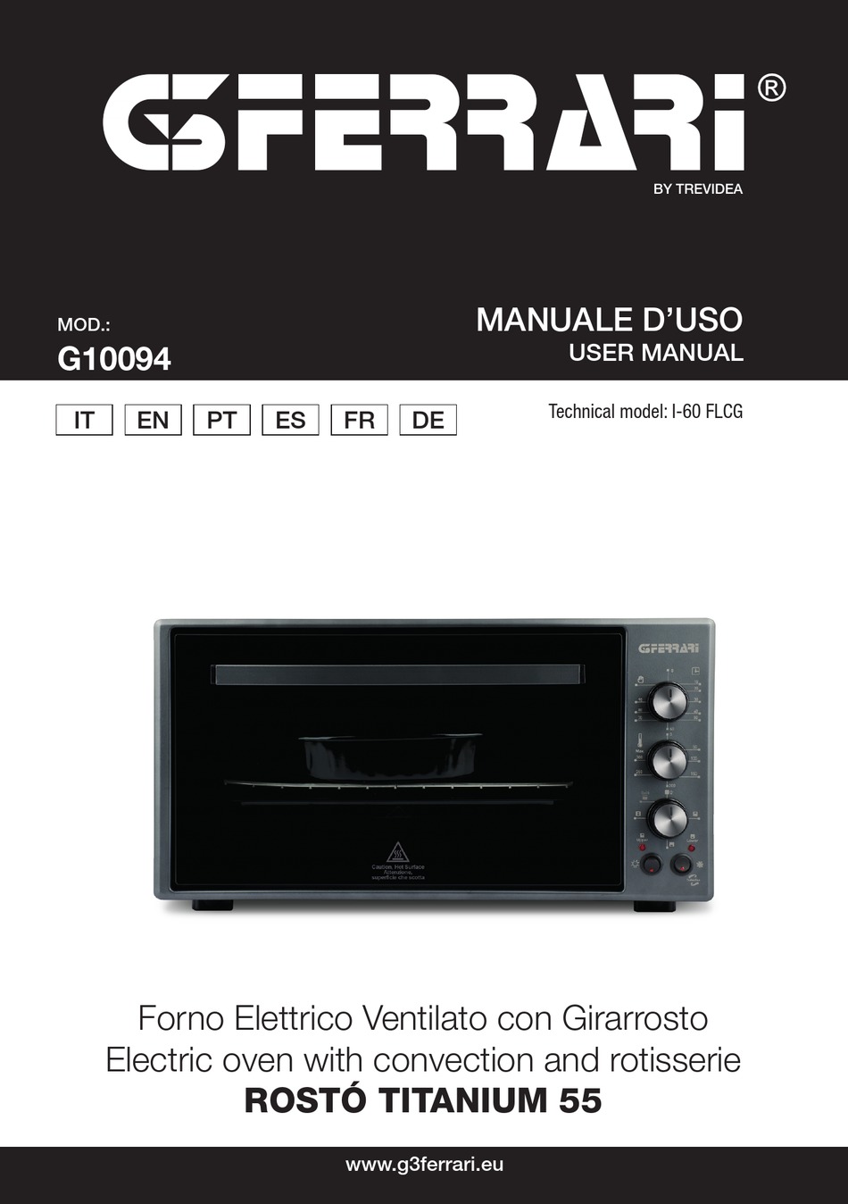 G10094 - TREVIDEA G3 Ferrari i-60 FLCG User Manual [Page 7] | ManualsLib