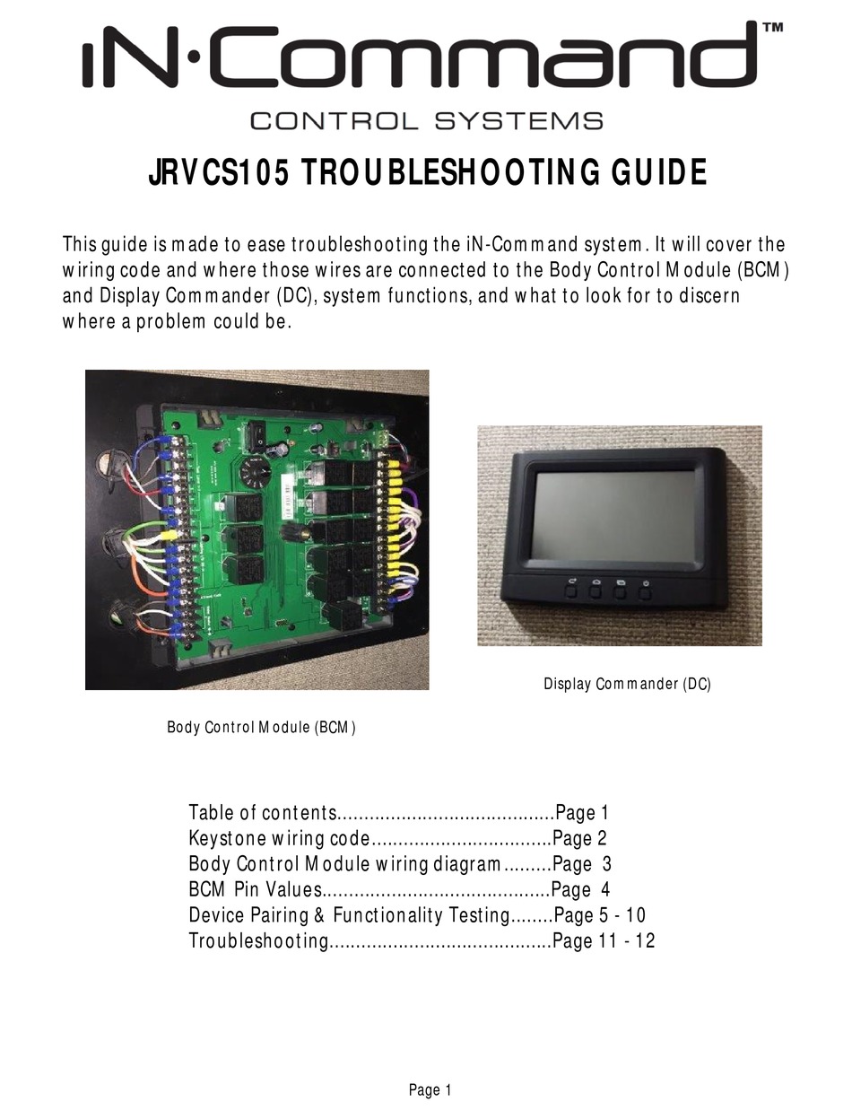 Incommand Rv System Troubleshooting: Expert Tips and Solutions