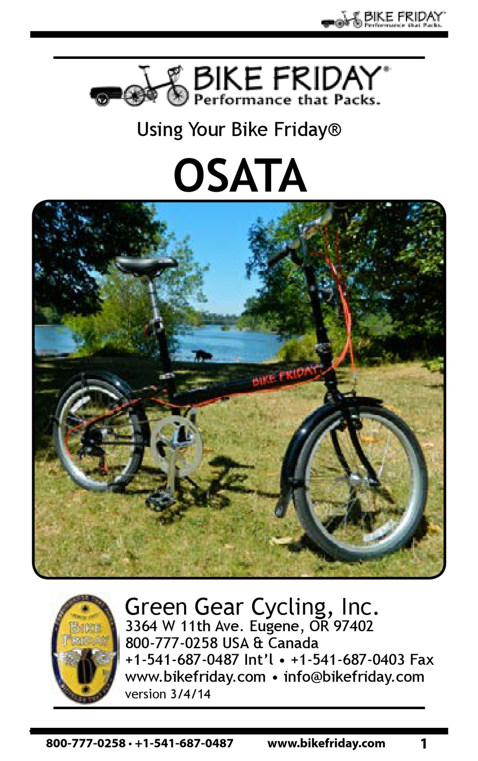 bike friday osata