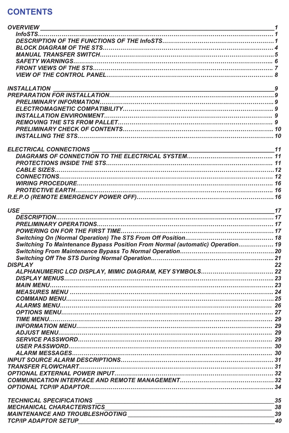 INFORM INFOSTS MANUAL Pdf Download ManualsLib