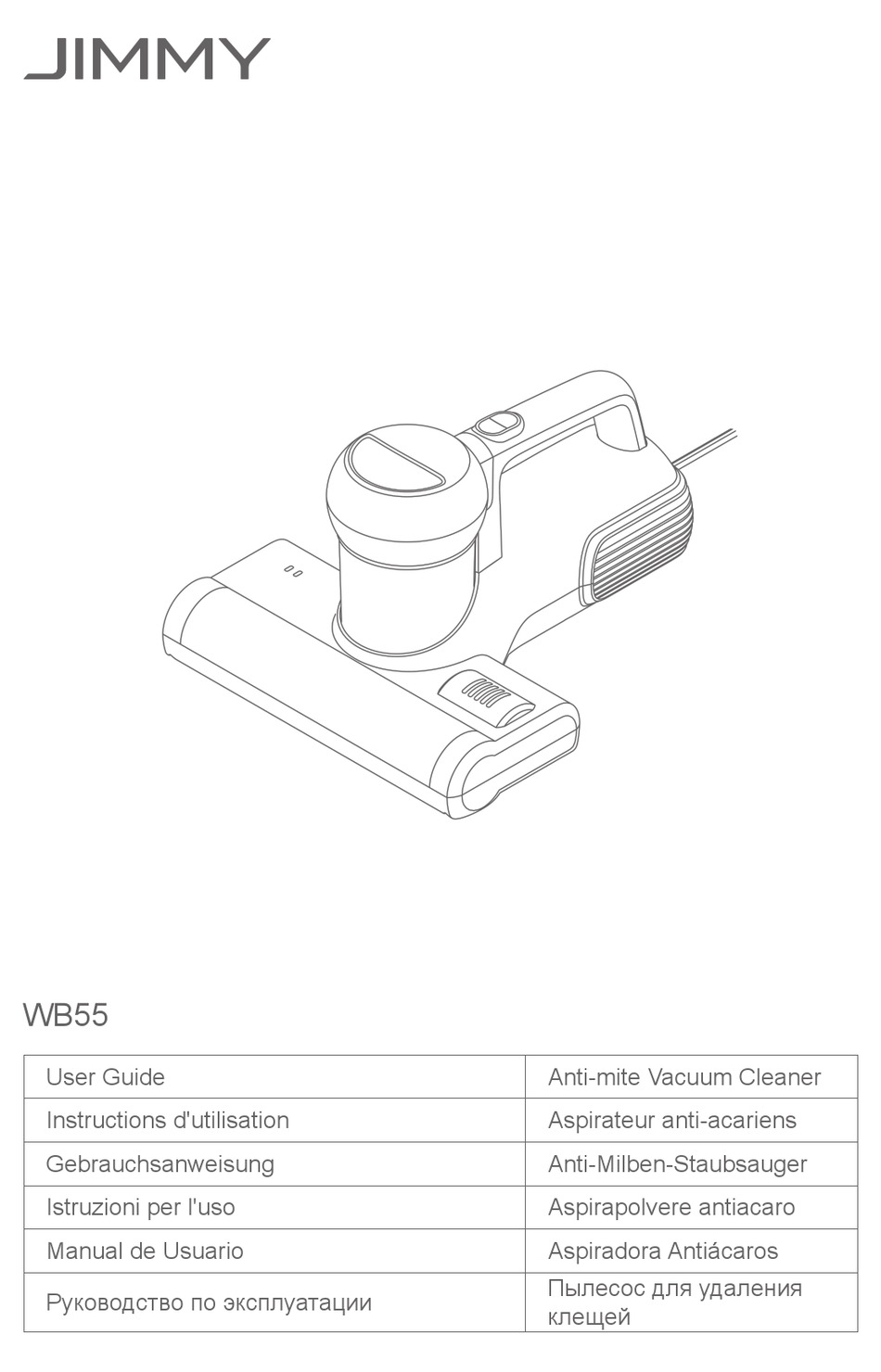 Instalación Del Producto; Nombre De Las Partes - Jimmy WB55 User Manual  [Page 42] | ManualsLib