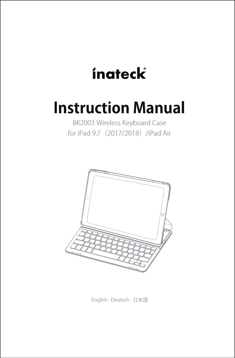 INATECK BK2003 INSTRUCTION MANUAL Pdf Download ManualsLib