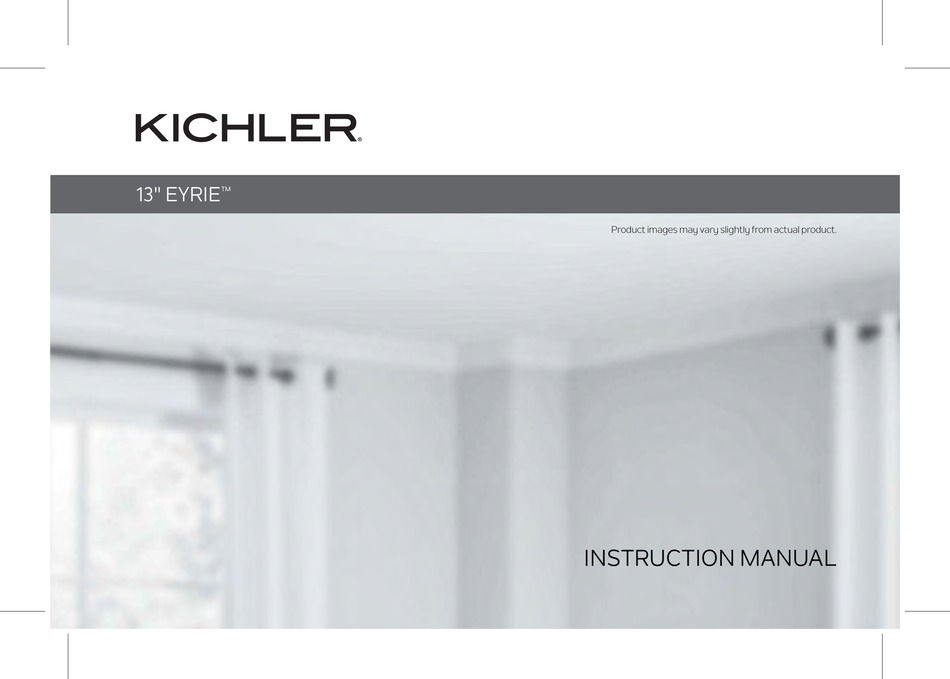 KICHLER LIGHTING EYRIE INSTRUCTION MANUAL Pdf Download ManualsLib