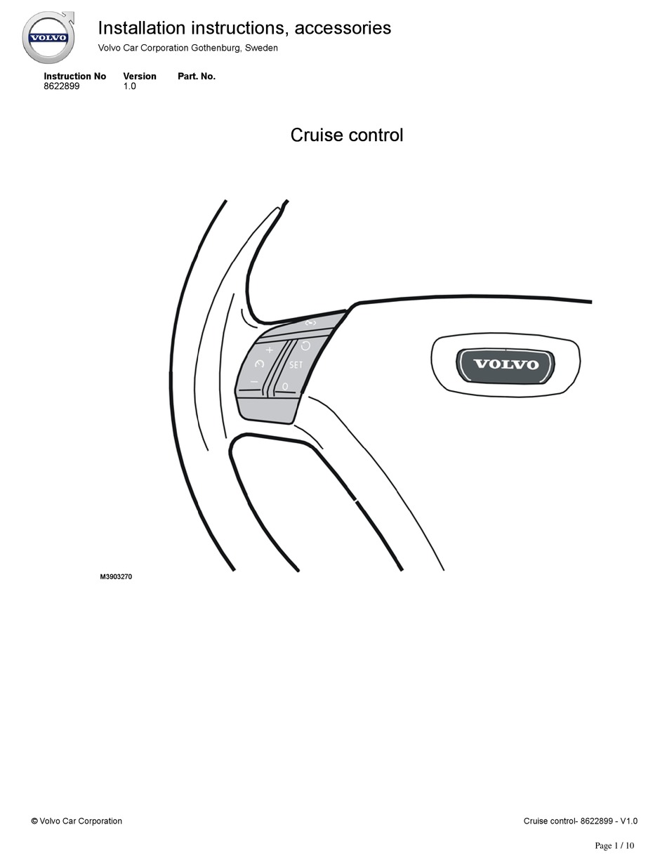 VOLVO S60 INSTALLATION INSTRUCTIONS MANUAL Pdf Download ManualsLib