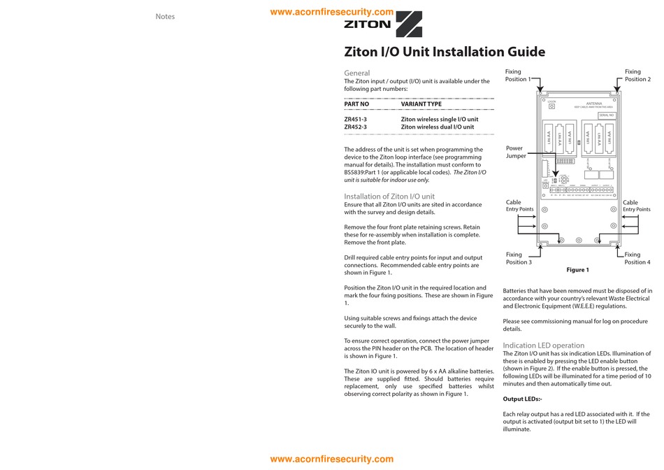 ziton planner software manual