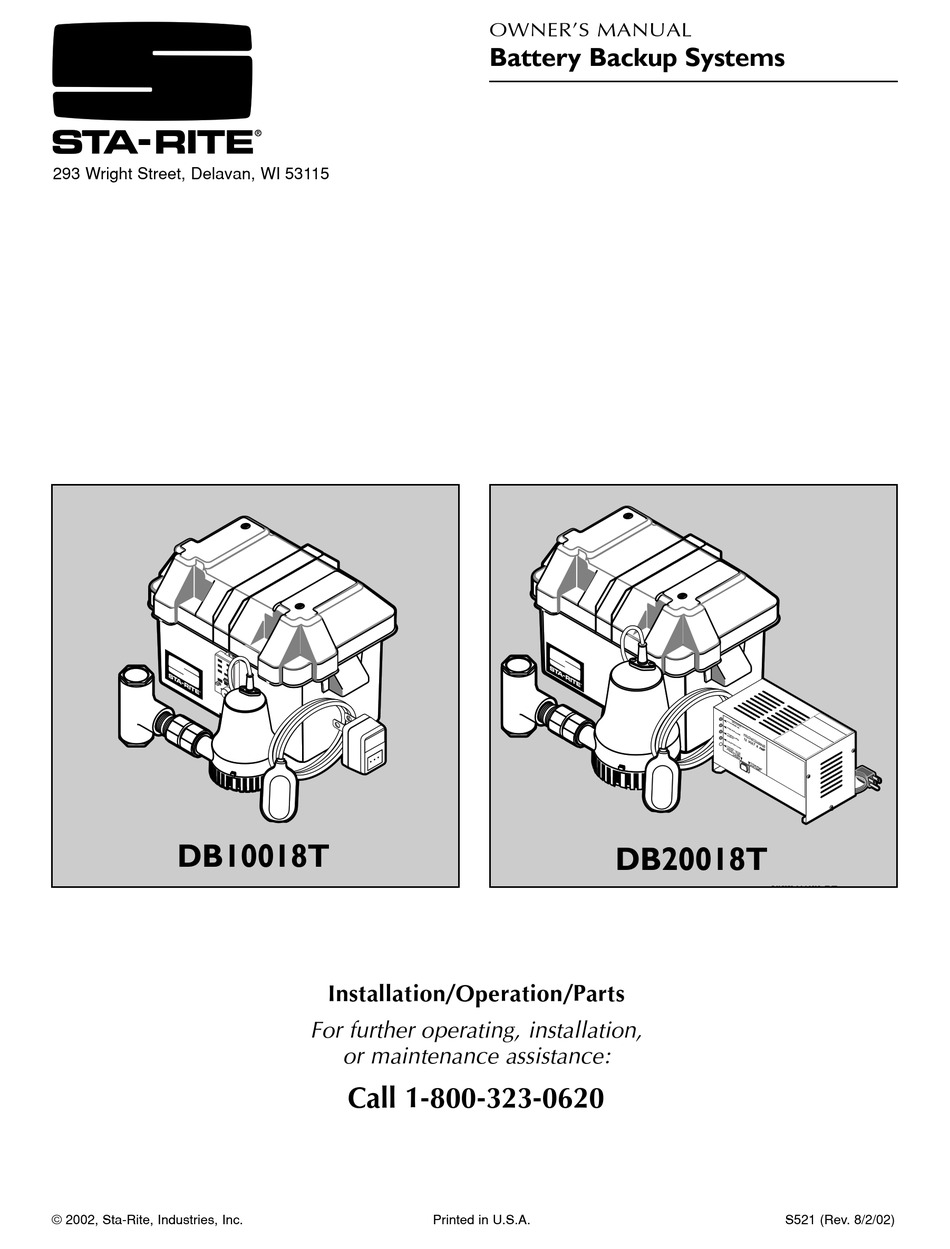 sta-rite-db10018t-owner-s-manual-pdf-download-manualslib