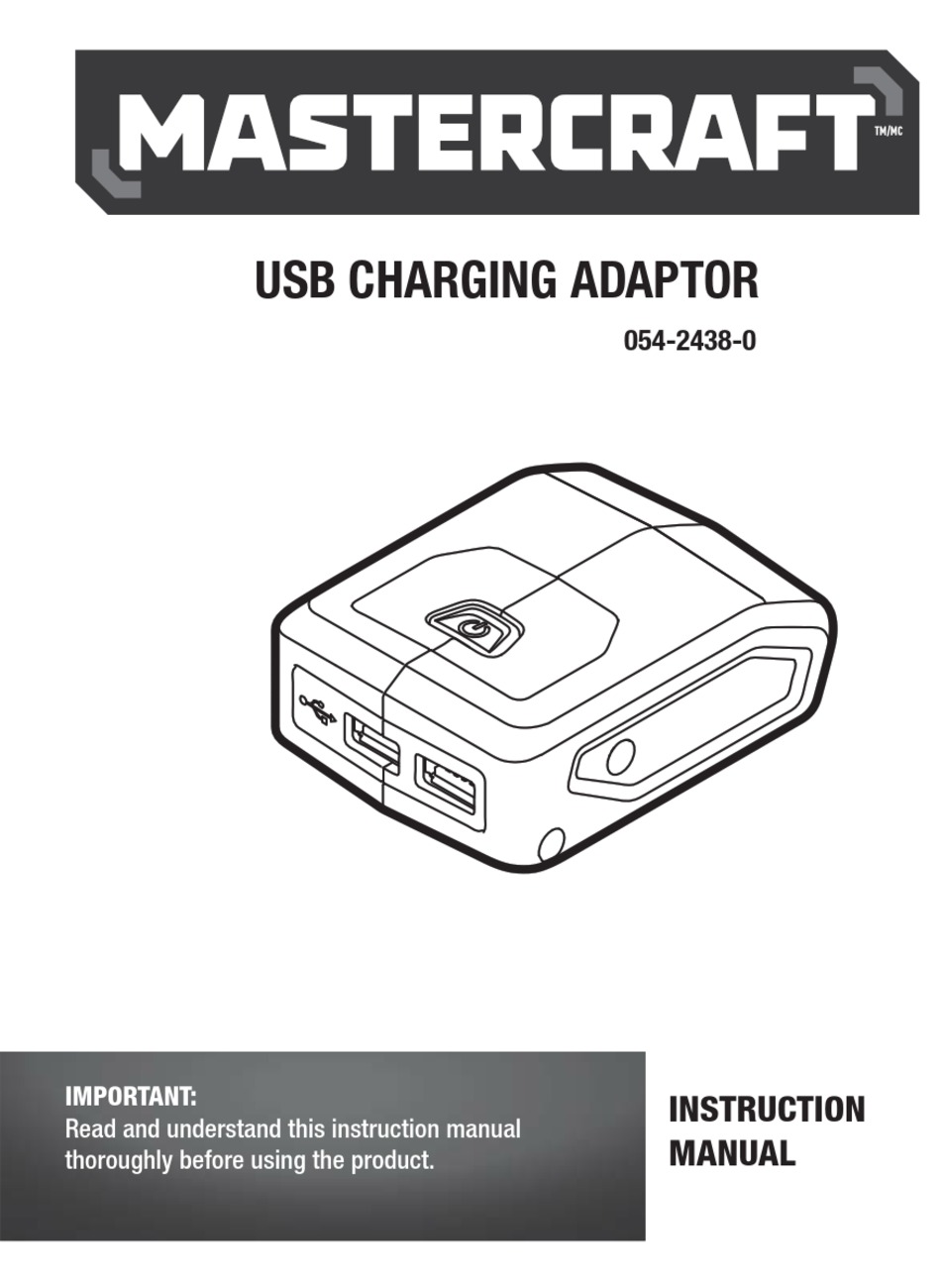 MASTERCRAFT 05424380 INSTRUCTION MANUAL Pdf Download ManualsLib