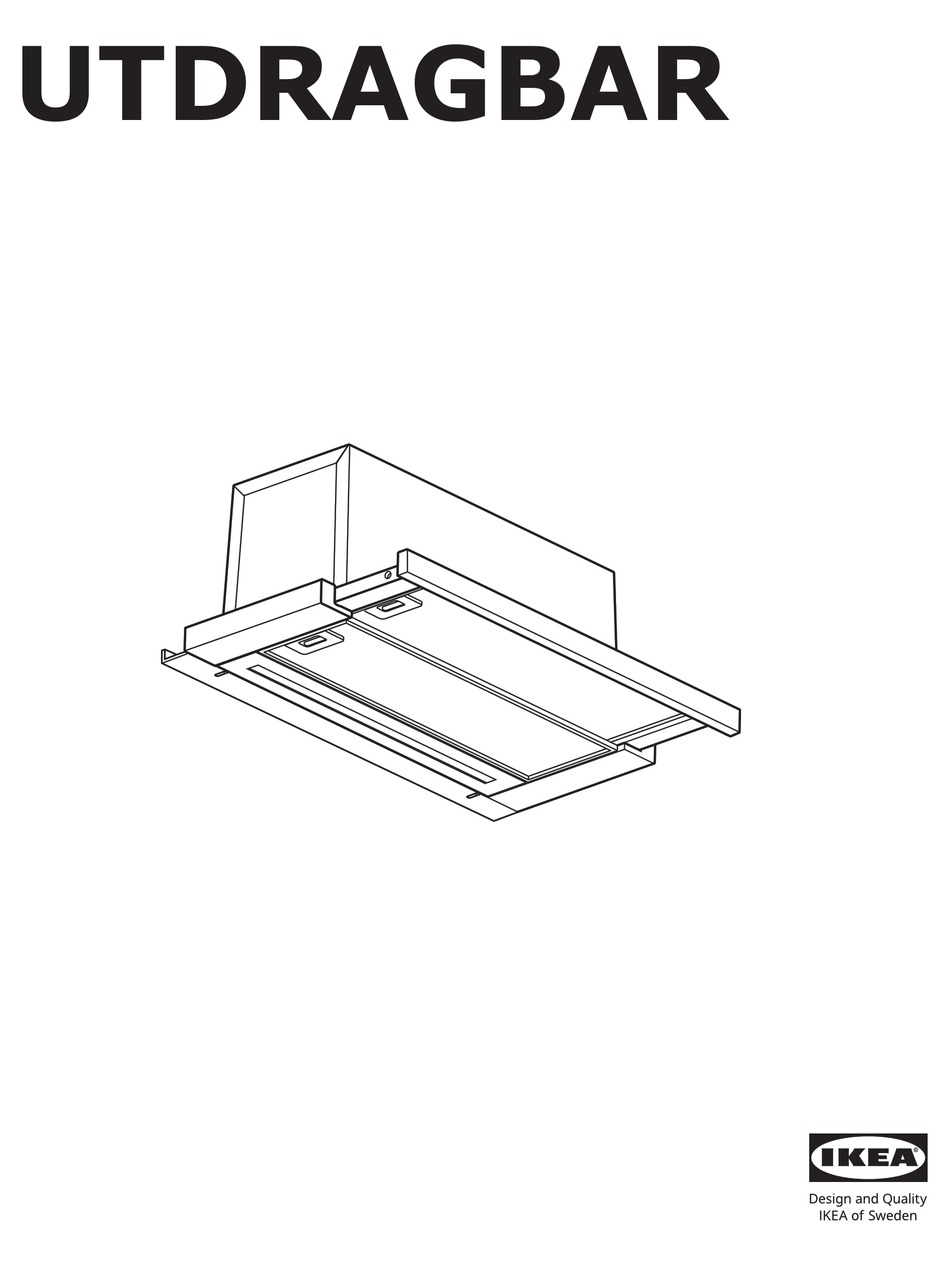 IKEA UTDRAGBAR MANUAL Pdf Download | ManualsLib