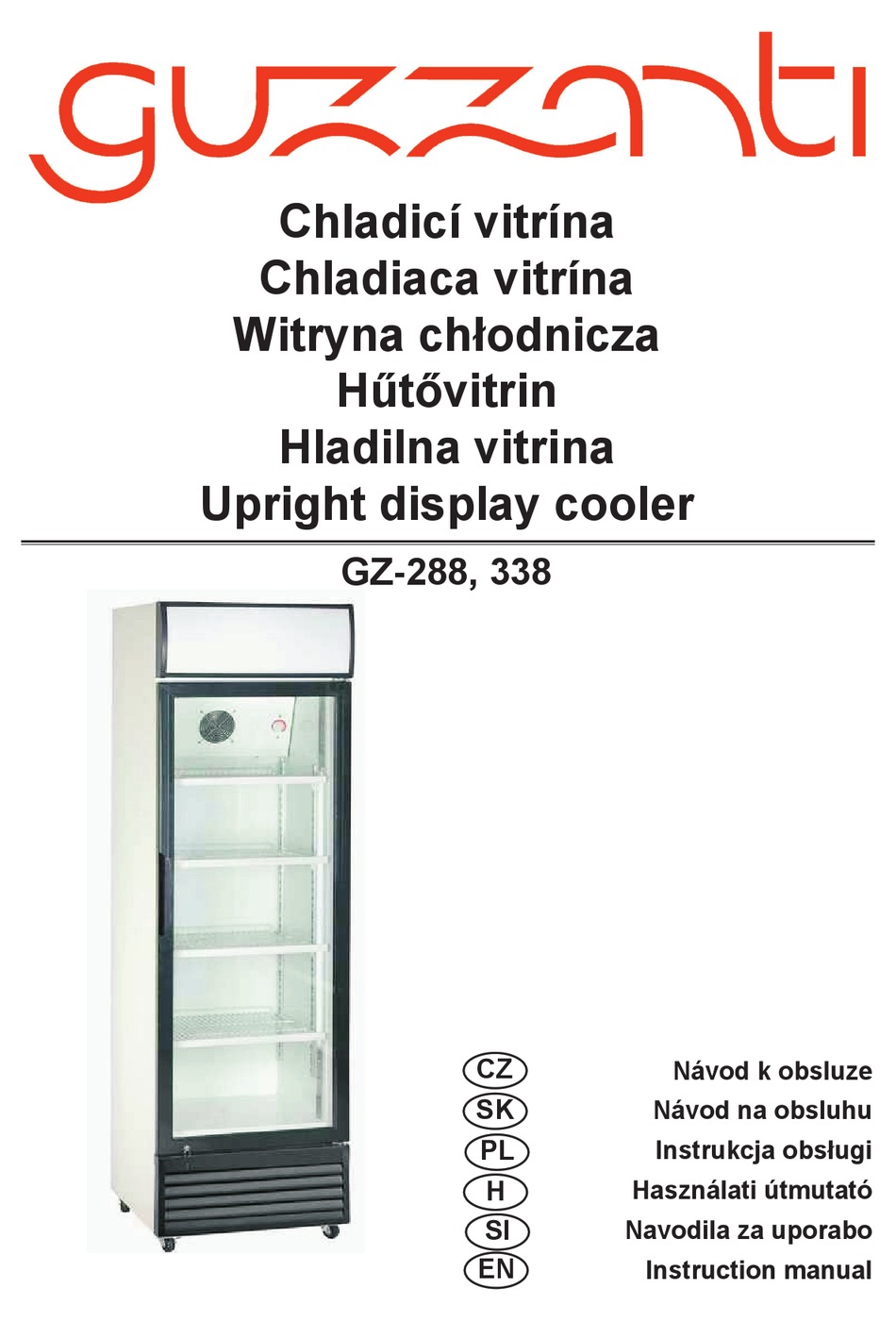 GUZZANTI GZ288 INSTRUCTION MANUAL Pdf Download ManualsLib