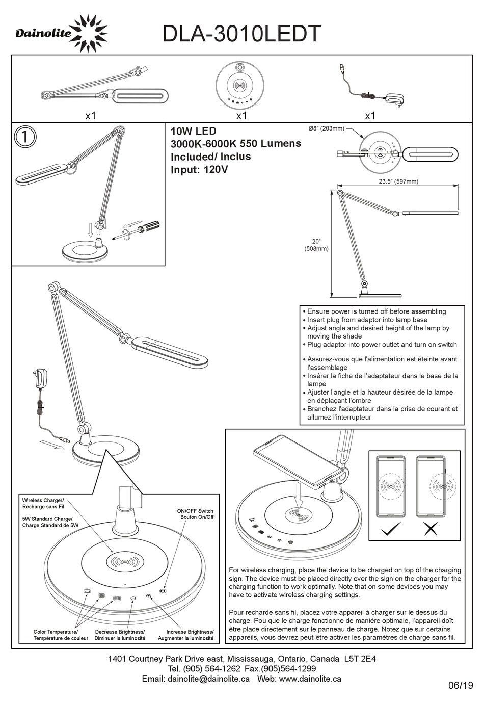 DAINOLITE DLA-3010LEDT MANUAL Pdf Download | ManualsLib