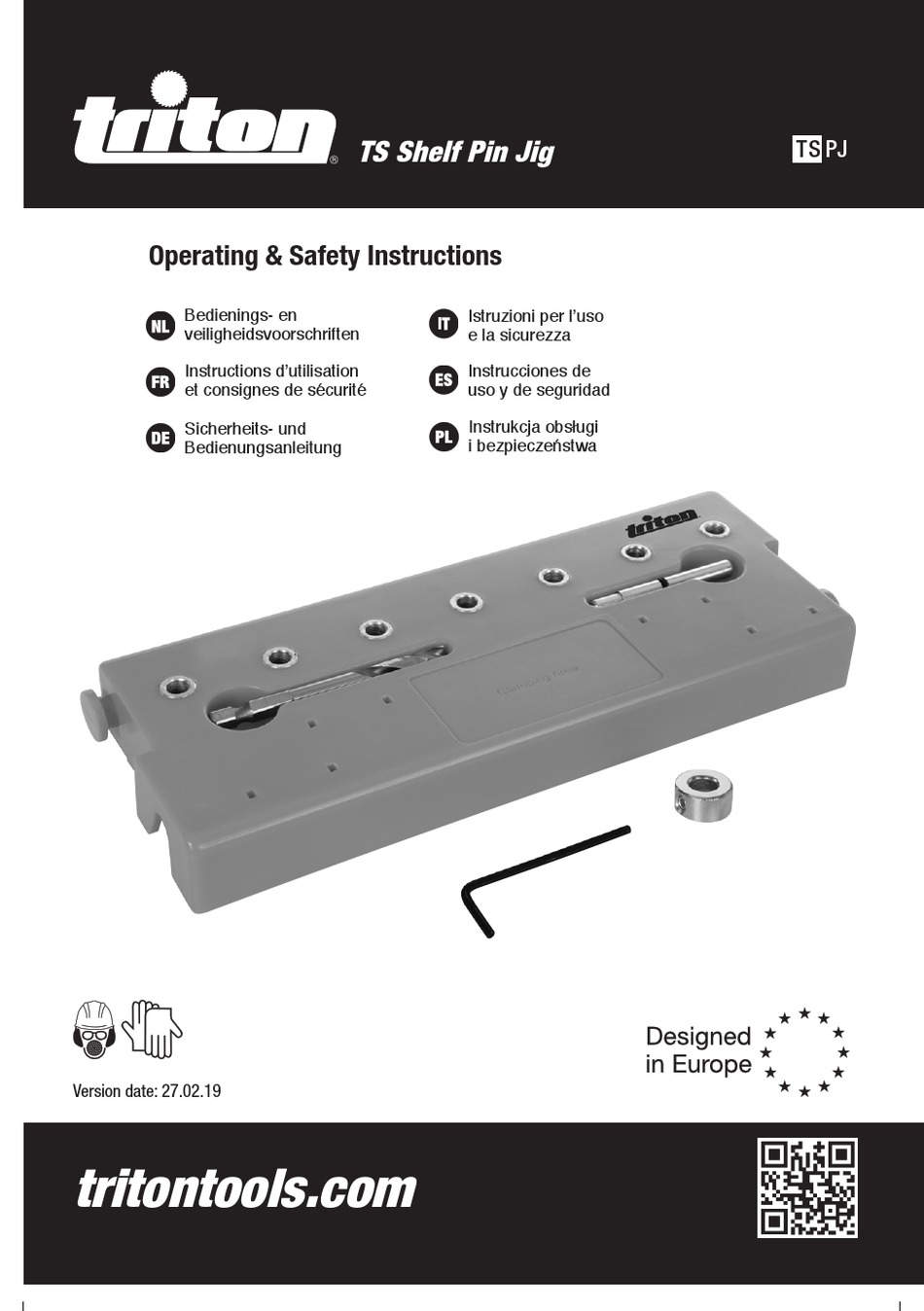 TRITON 303468 OPERATING/SAFETY INSTRUCTIONS MANUAL Pdf Download