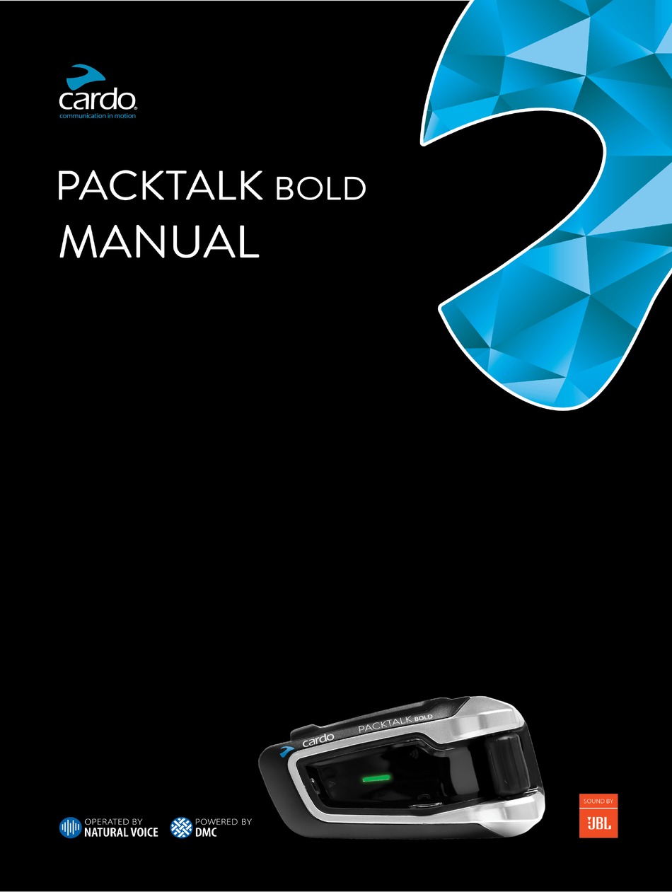 CARDO SYSTEMS PACKTALK BOLD MANUAL Pdf Download ManualsLib