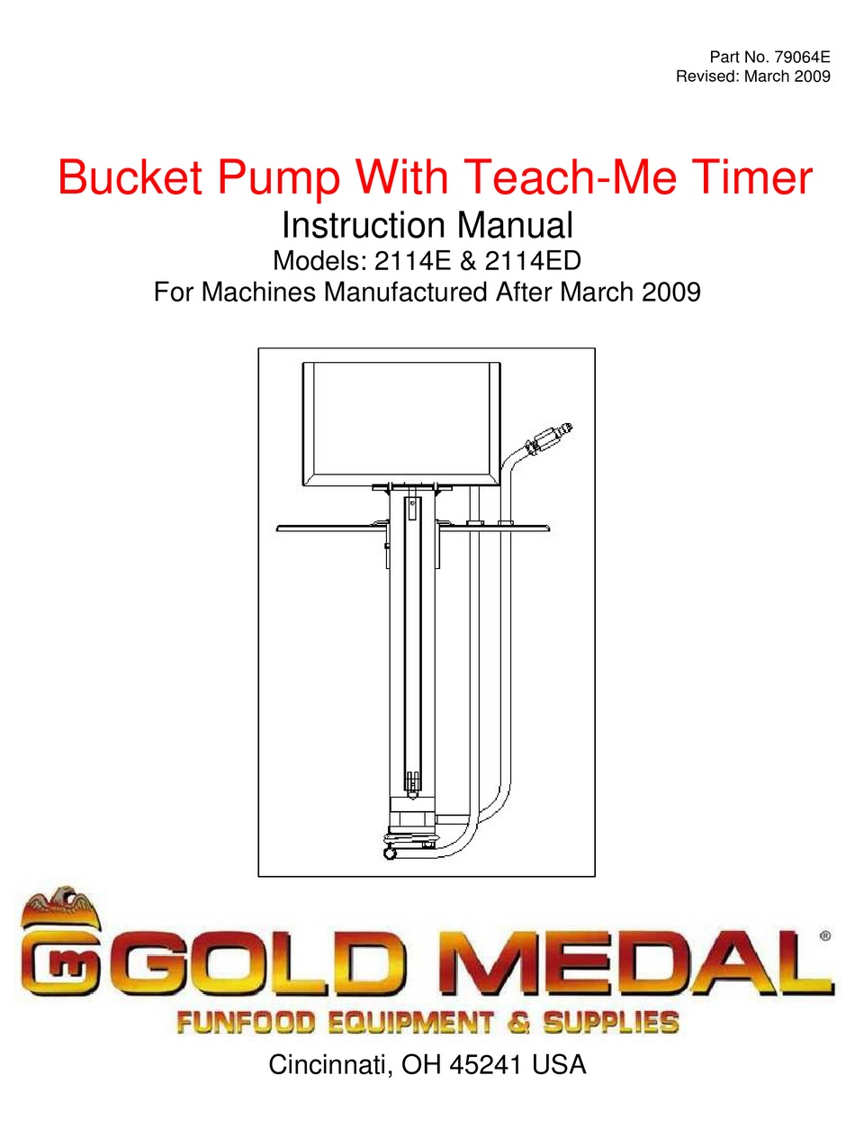 GOLD MEDAL 2114E INSTRUCTION MANUAL Pdf Download ManualsLib
