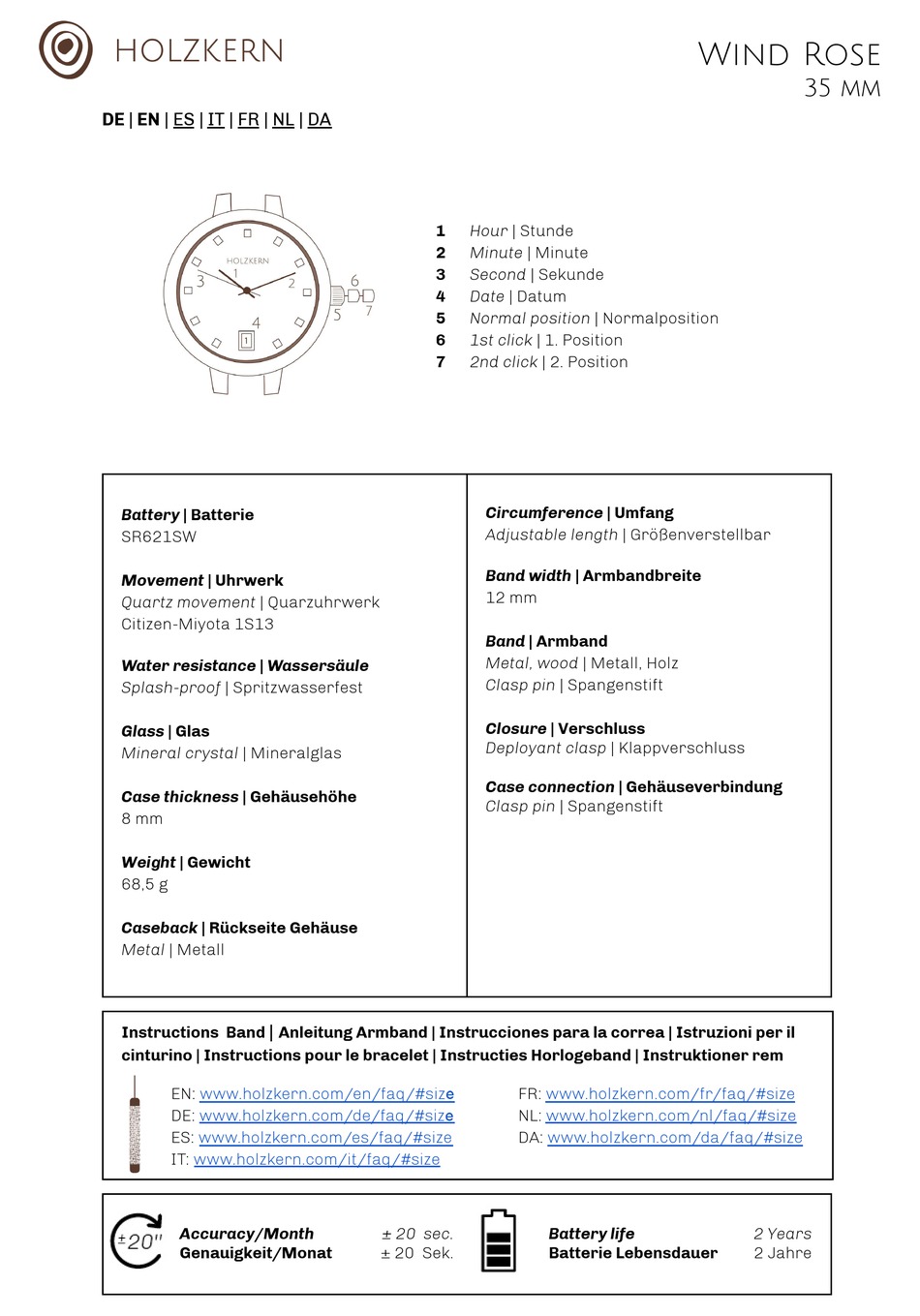 HOLZKERN WIND ROSE INSTRUCTIONS MANUAL Pdf Download ManualsLib