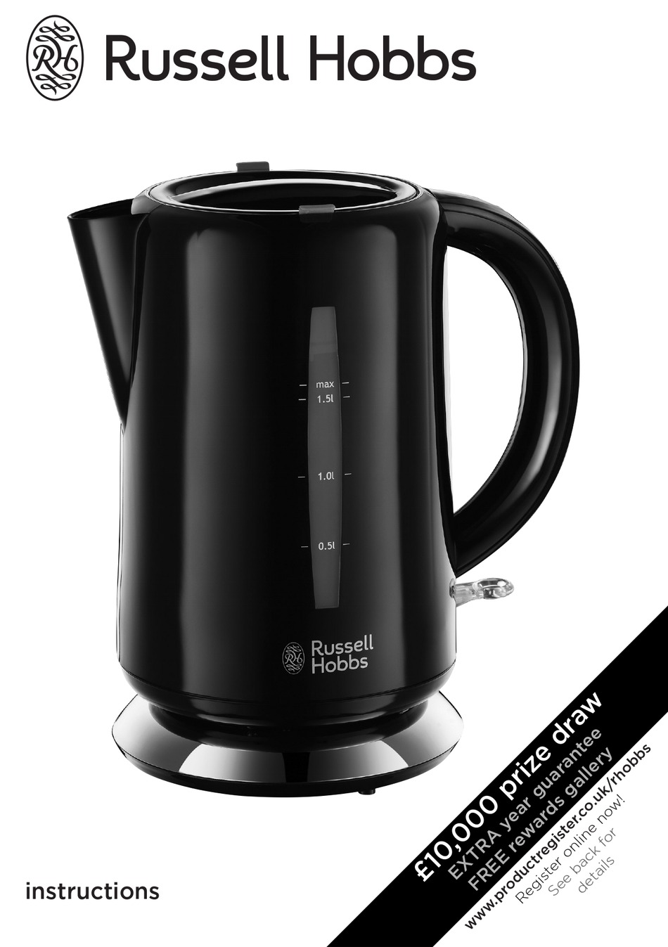 RUSSELL HOBBS 19980 INSTRUCTIONS MANUAL Pdf Download ManualsLib