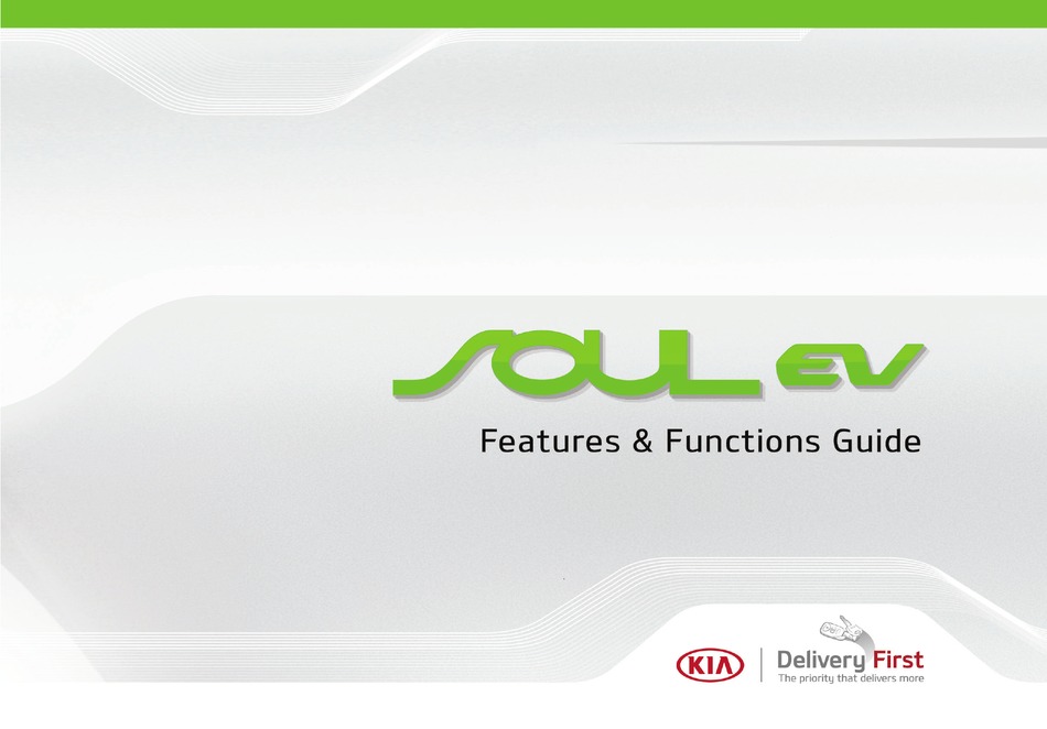 KIA SOUL EV 2018 FEATURES & FUNCTIONS MANUAL Pdf Download ManualsLib