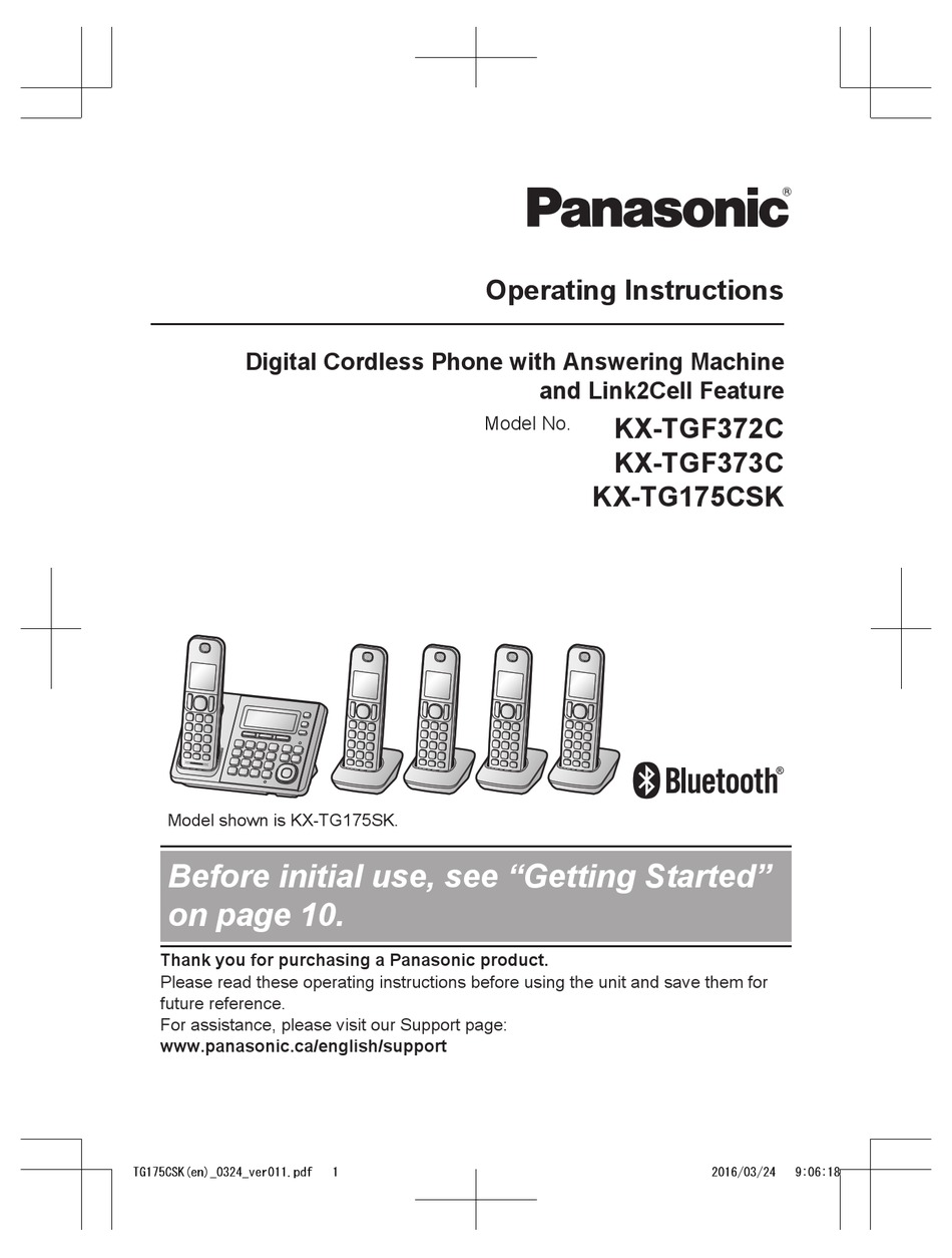 panasonic-kx-tgf370-series-operating-instructions-manual-pdf-download