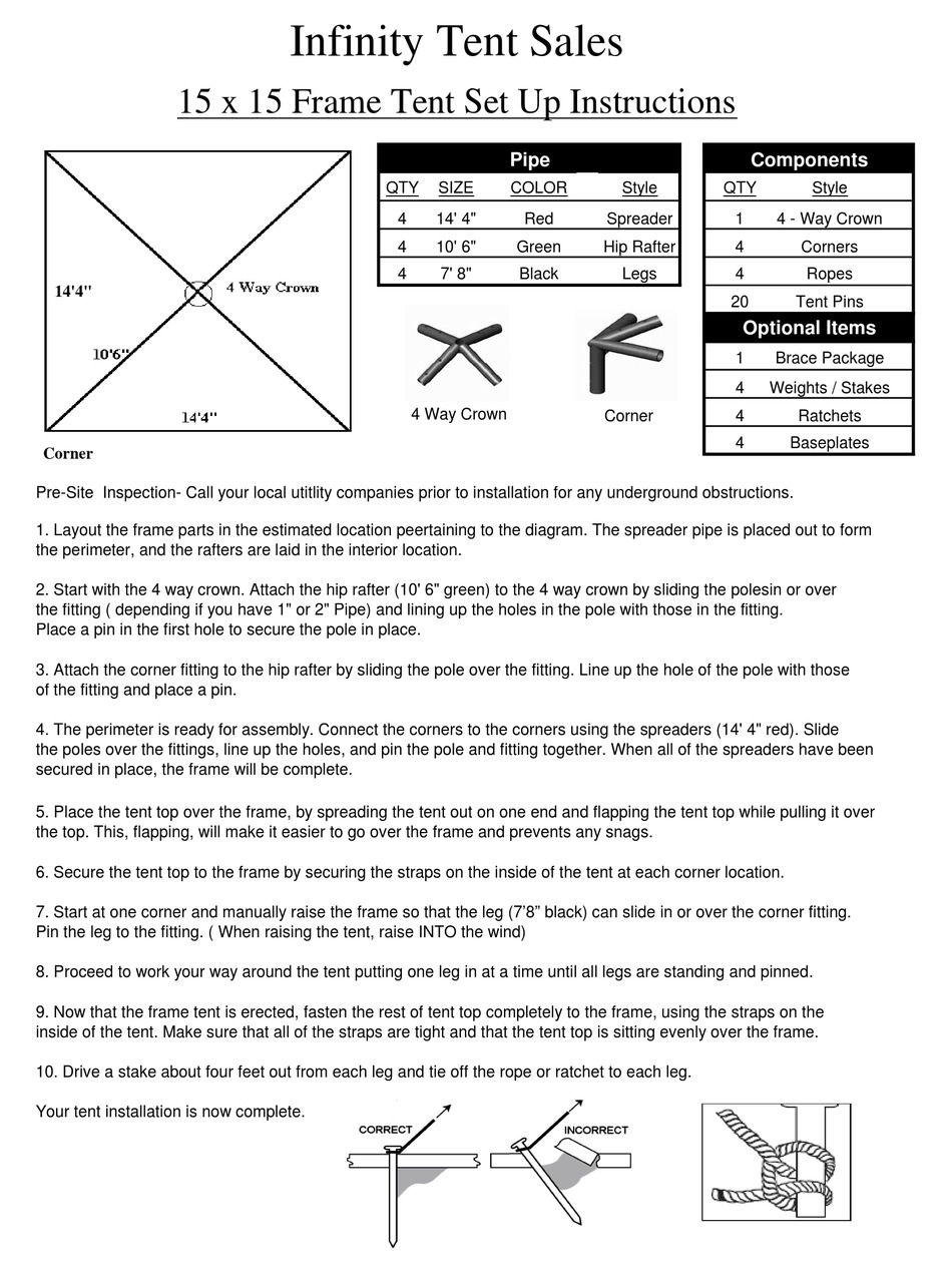 infinity-frame-15-x-15-setup-instructions-pdf-download-manualslib