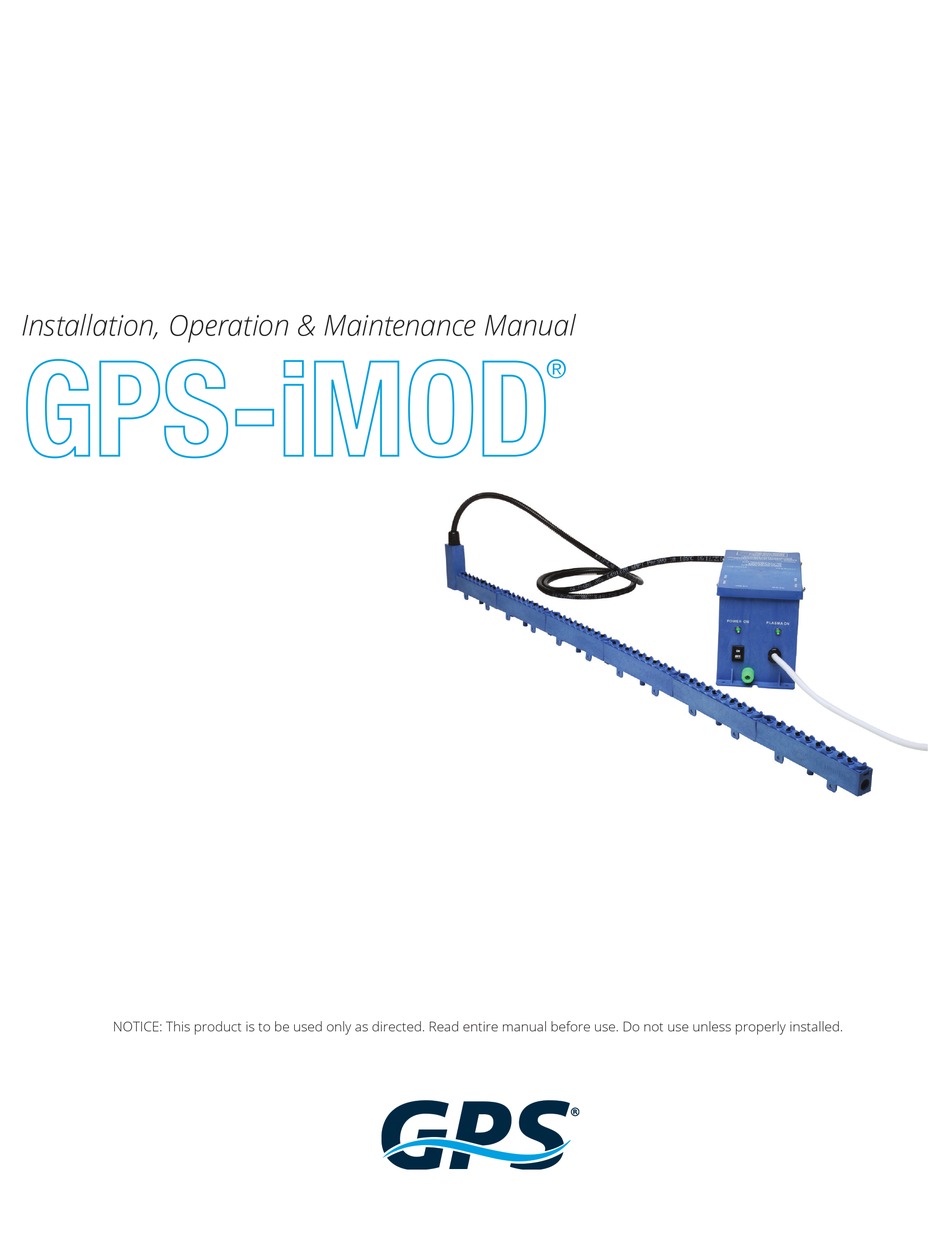 GPS IMOD INSTALLATION, OPERATION & MAINTENANCE MANUAL Pdf Download