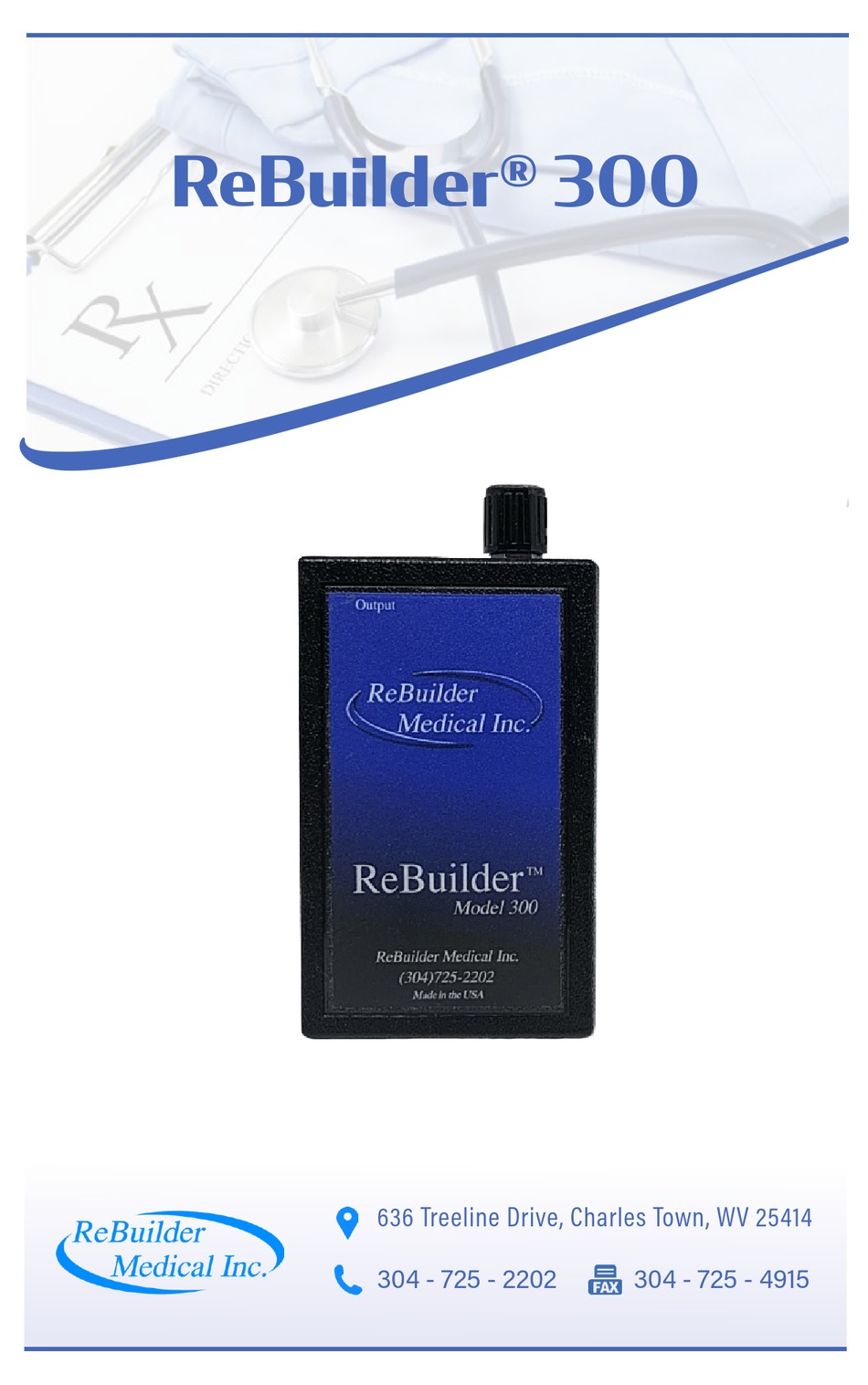 REBUILDER MEDICAL 300 MANUAL Pdf Download ManualsLib