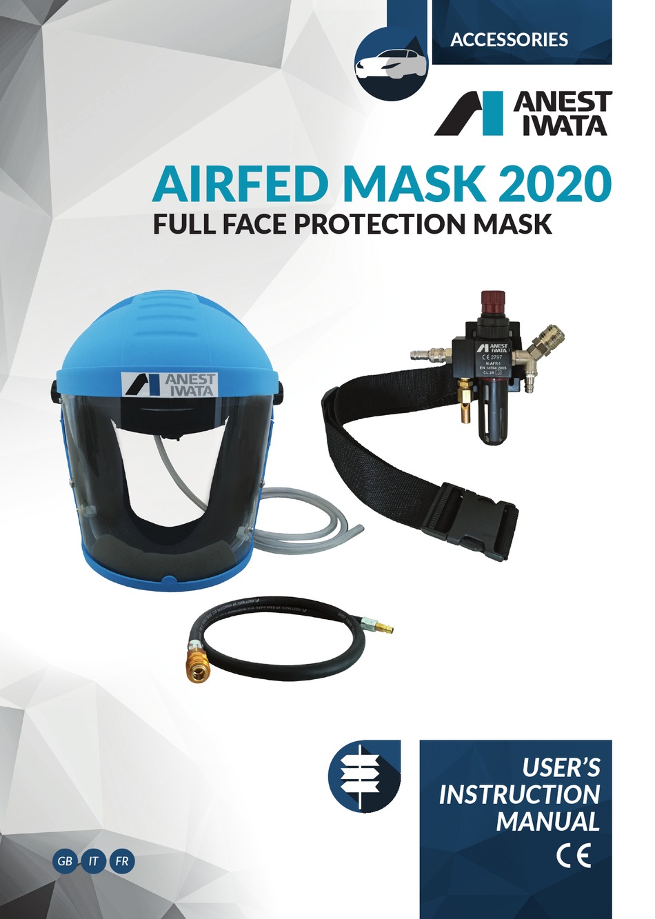 ANEST IWATA AIRFED MASK 2020 USER INSTRUCTION MANUAL Pdf Download ...