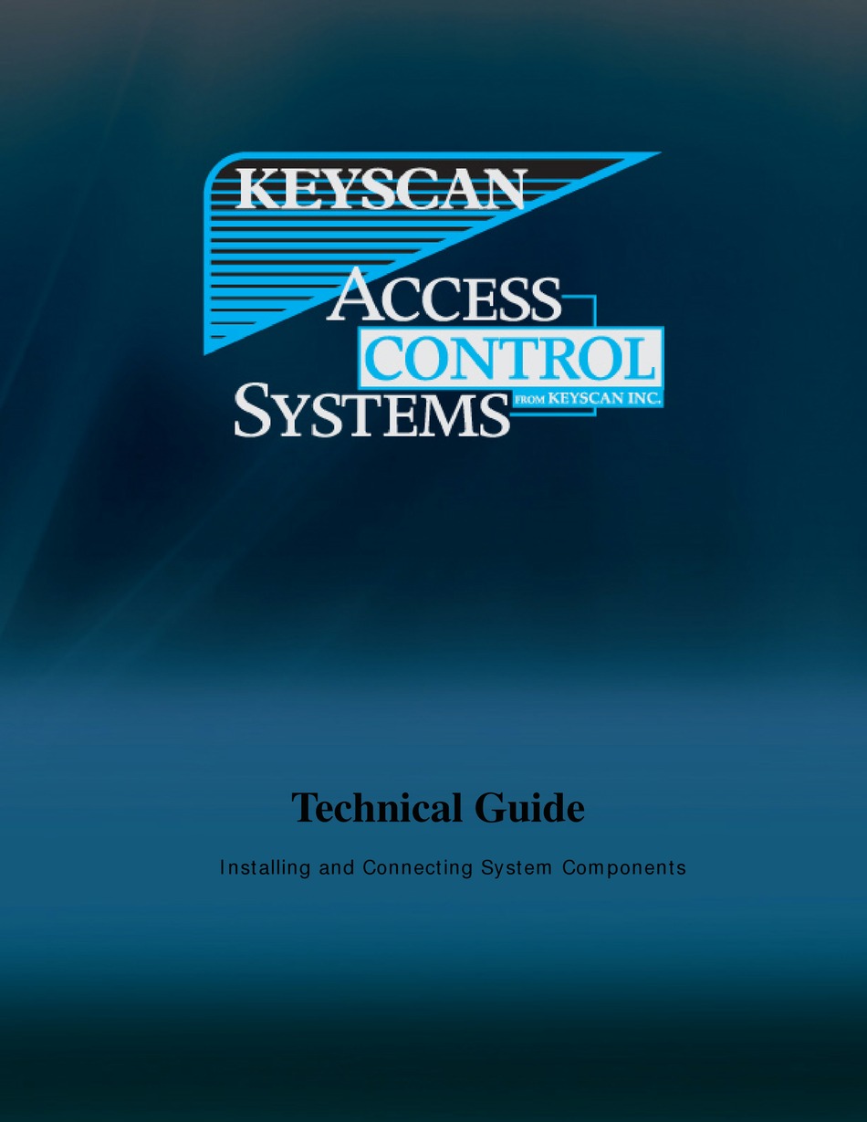 KEYSCAN CA250 SERIES TECHNICAL MANUAL Pdf Download ManualsLib