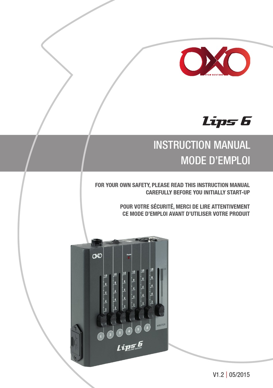 OXO LIPS 6 INSTRUCTION MANUAL Pdf Download ManualsLib