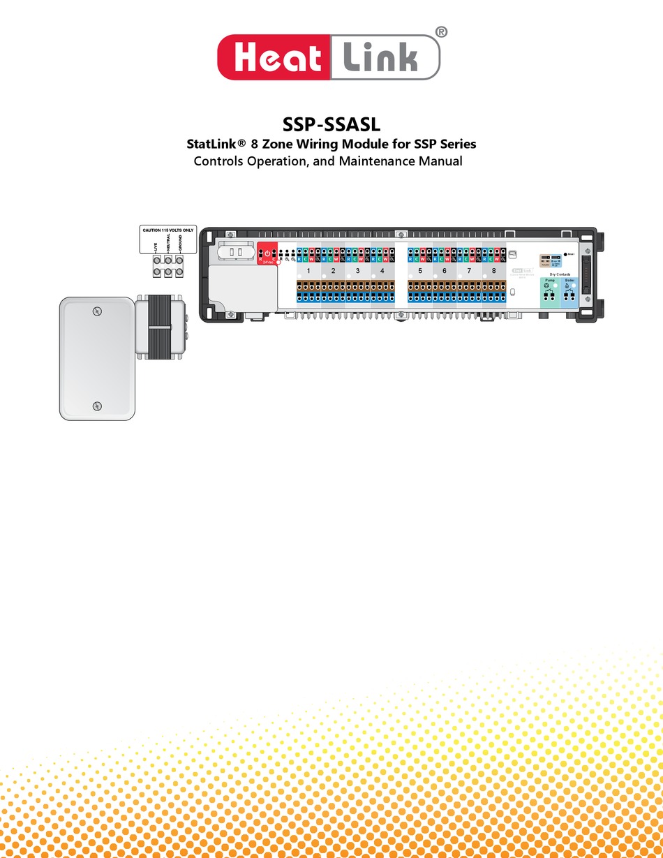 HEAT LINK STATLINK SSP SERIES OPERATION AND MAINTENANCE MANUAL Pdf