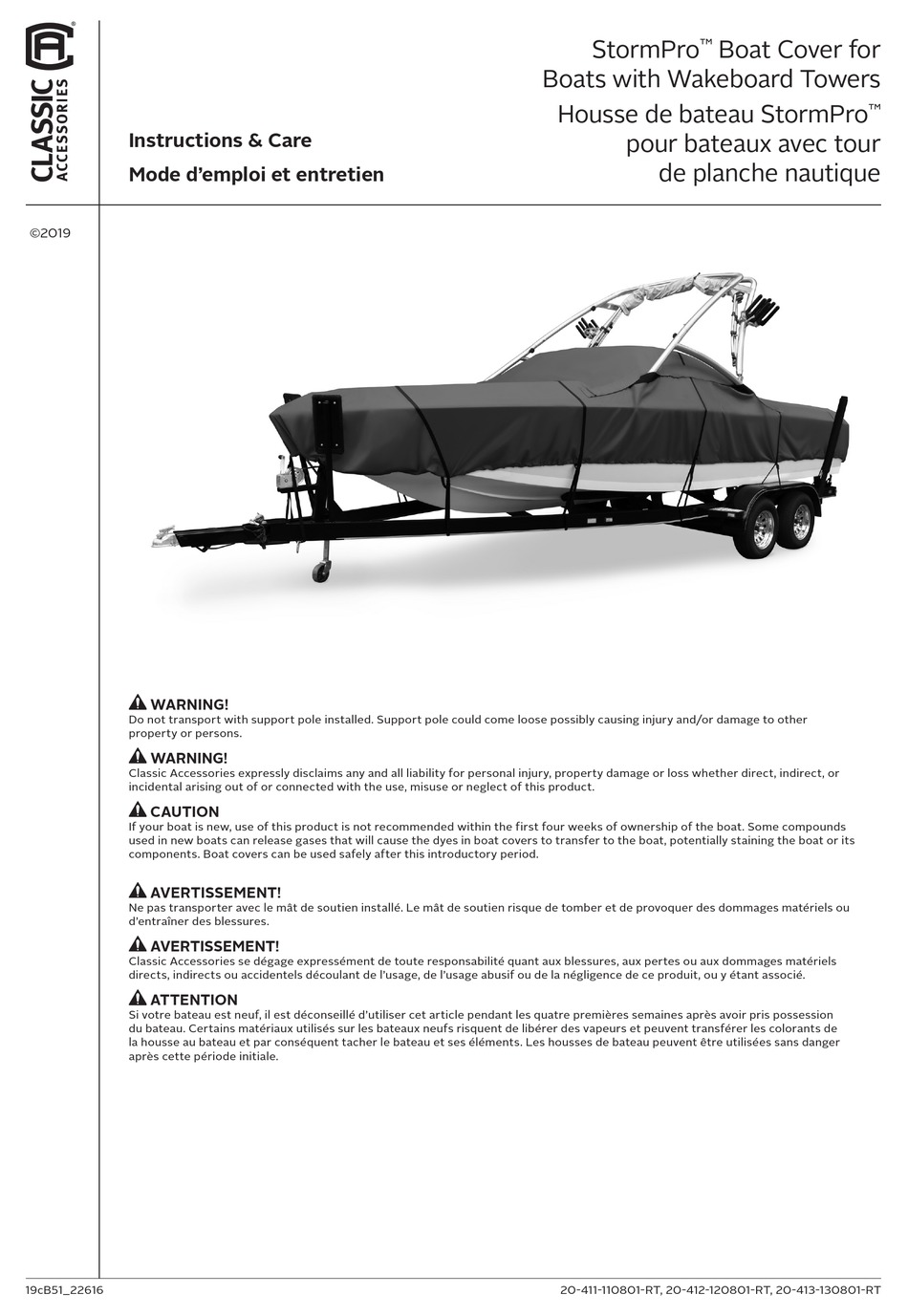 CLASSIC ACCESSORIES STORMPRO INSTRUCTIONS & CARE Pdf Download ManualsLib