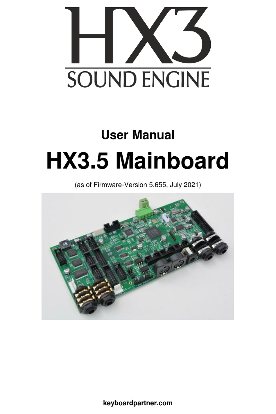 KEYBOARDPARTNER HX3 USER MANUAL Pdf Download ManualsLib