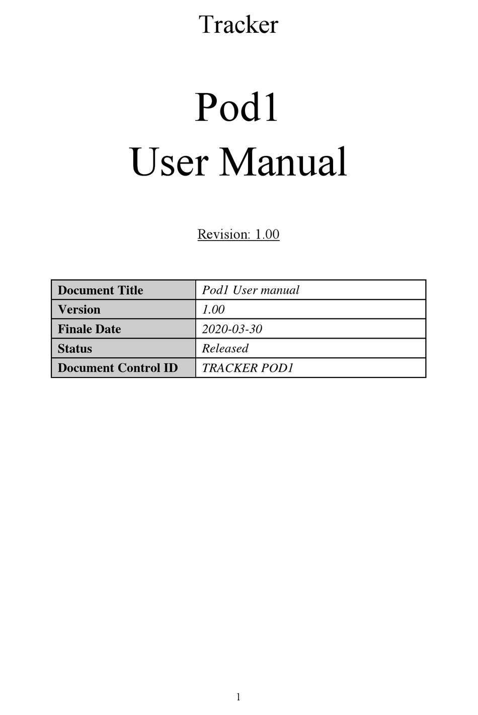 MICRON POD1 USER MANUAL Pdf Download | ManualsLib