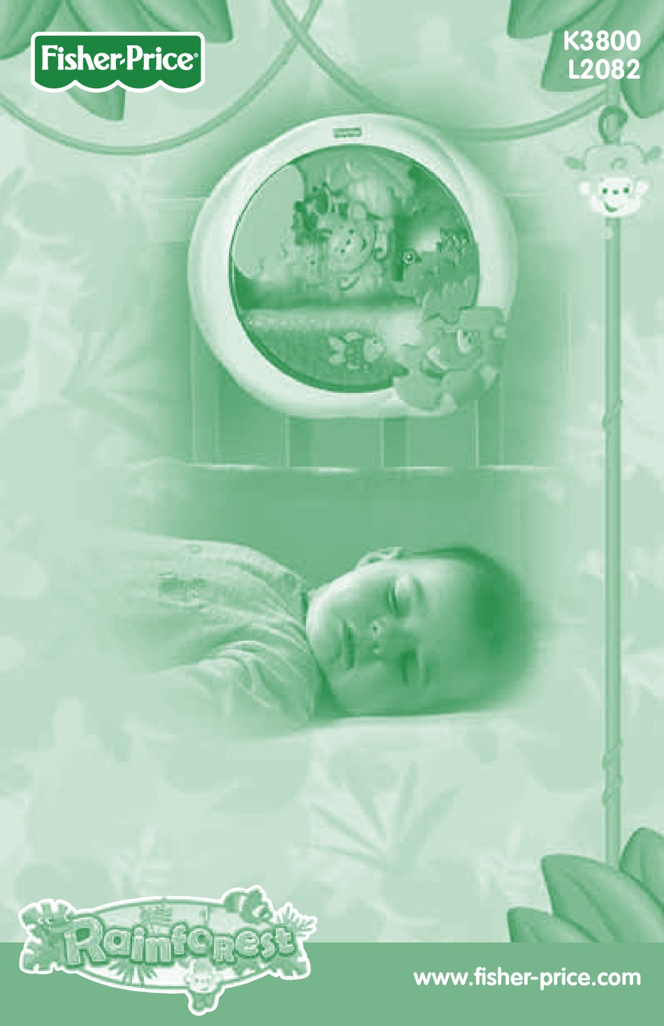 FISHERPRICE RAINFOREST K3800 INSTRUCTION SHEET Pdf Download ManualsLib
