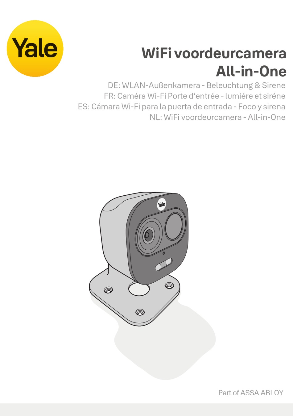 ASSA ABLOY YALE SV-DAFX-B MANUAL Pdf Download | ManualsLib