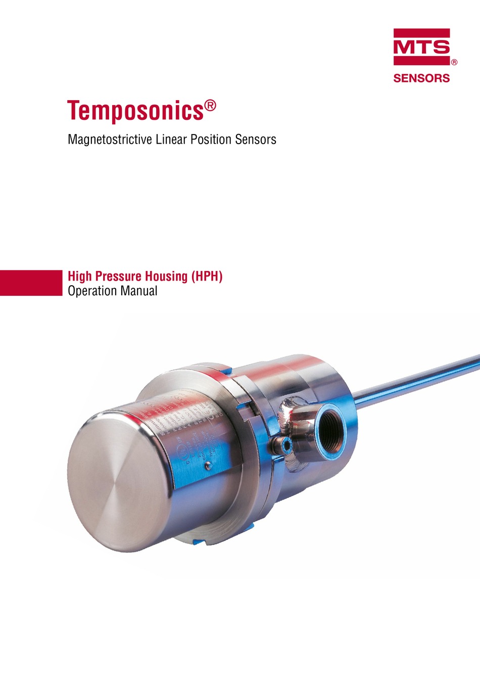 MTS SENSORS TEMPOSONICS SERIES OPERATION MANUAL Pdf Download ManualsLib