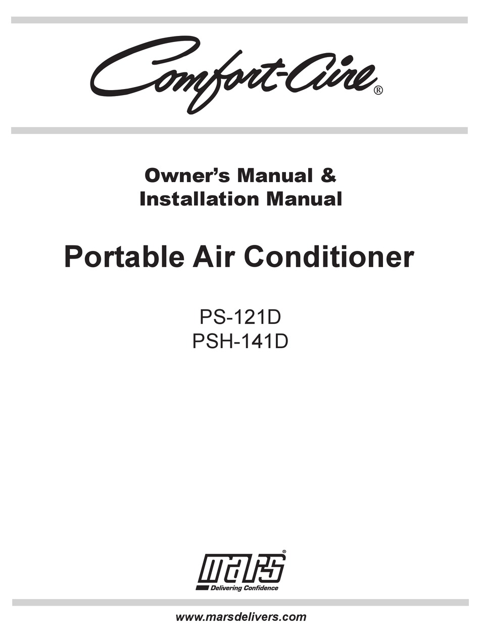 comfort aire psh 141d