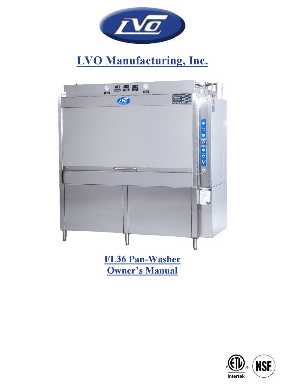 LVO MANUFACTURING FL36 OWNER'S MANUAL Pdf Download ManualsLib