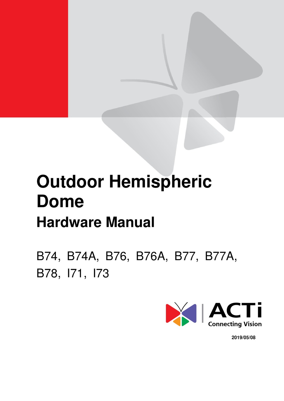 ACTI B74 HARDWARE MANUAL Pdf Download ManualsLib