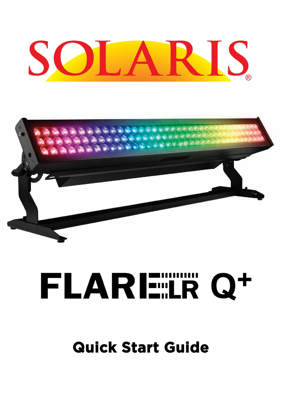 SOLARIS FLARE LR Q+ QUICK START MANUAL Pdf Download | ManualsLib