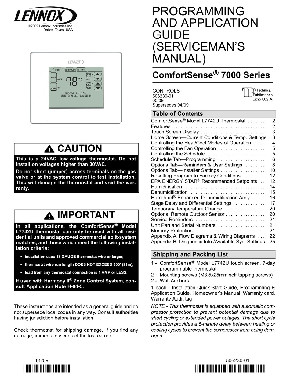 lennox-comfortsense-7000-series-programming-and-application-manual-pdf