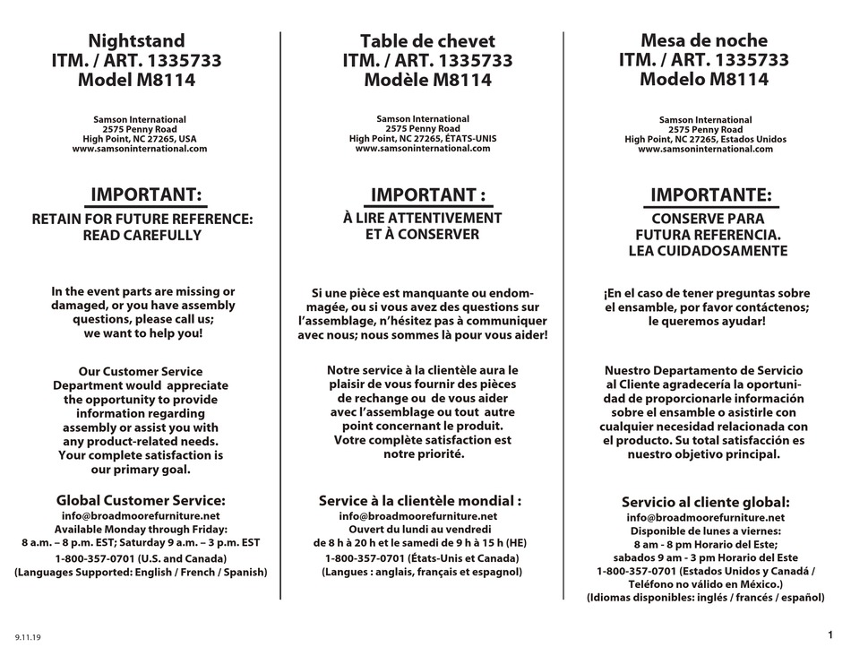 COSTCO M8114 QUICK START MANUAL Pdf Download ManualsLib