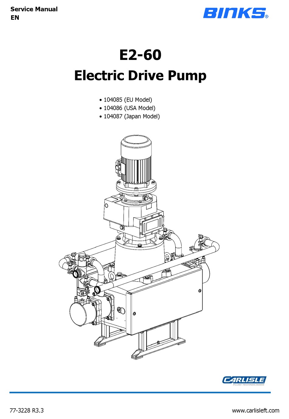 BINKS E2-60 SERVICE MANUAL Pdf Download | ManualsLib