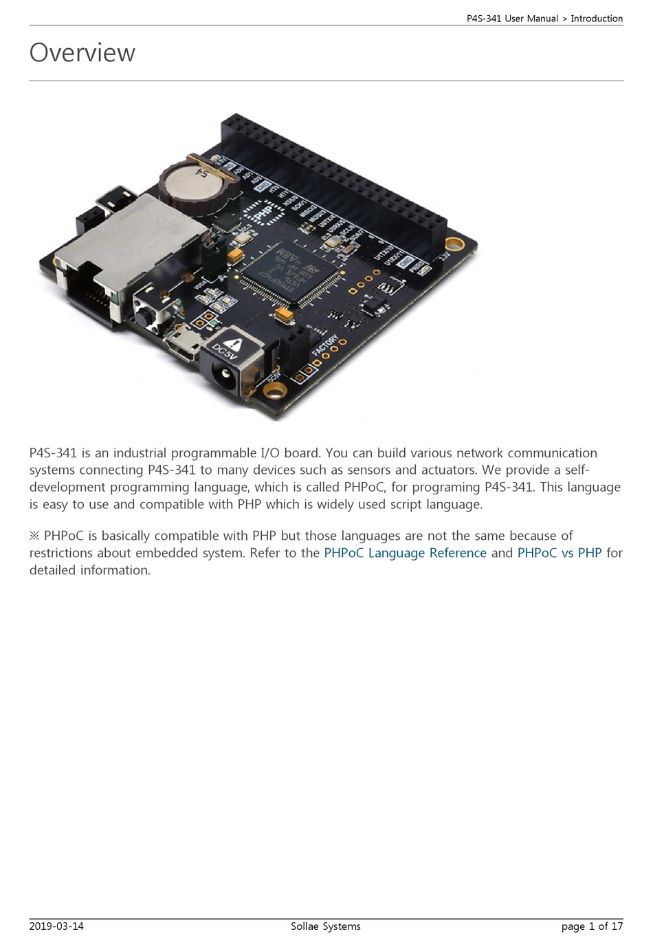 SOLLAE SYSTEMS P4S-341 USER MANUAL Pdf Download | ManualsLib