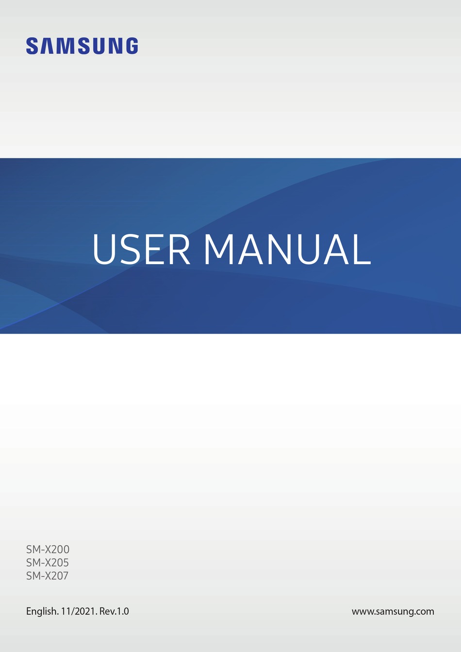 SAMSUNG SM-X200 USER MANUAL Pdf Download | ManualsLib