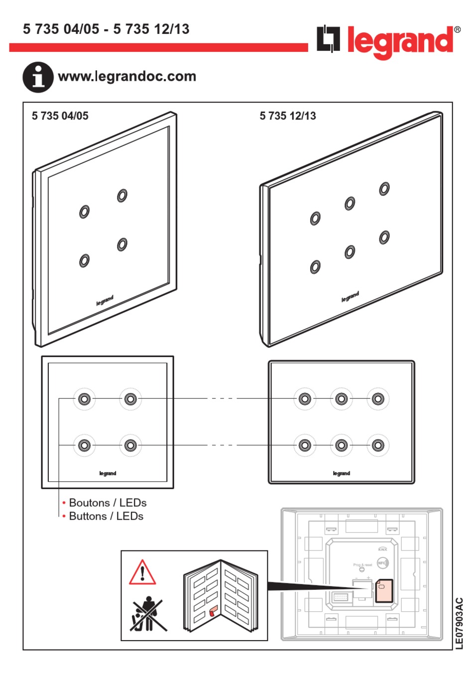 LEGRAND 5 735 04 QUICK START MANUAL Pdf Download ManualsLib