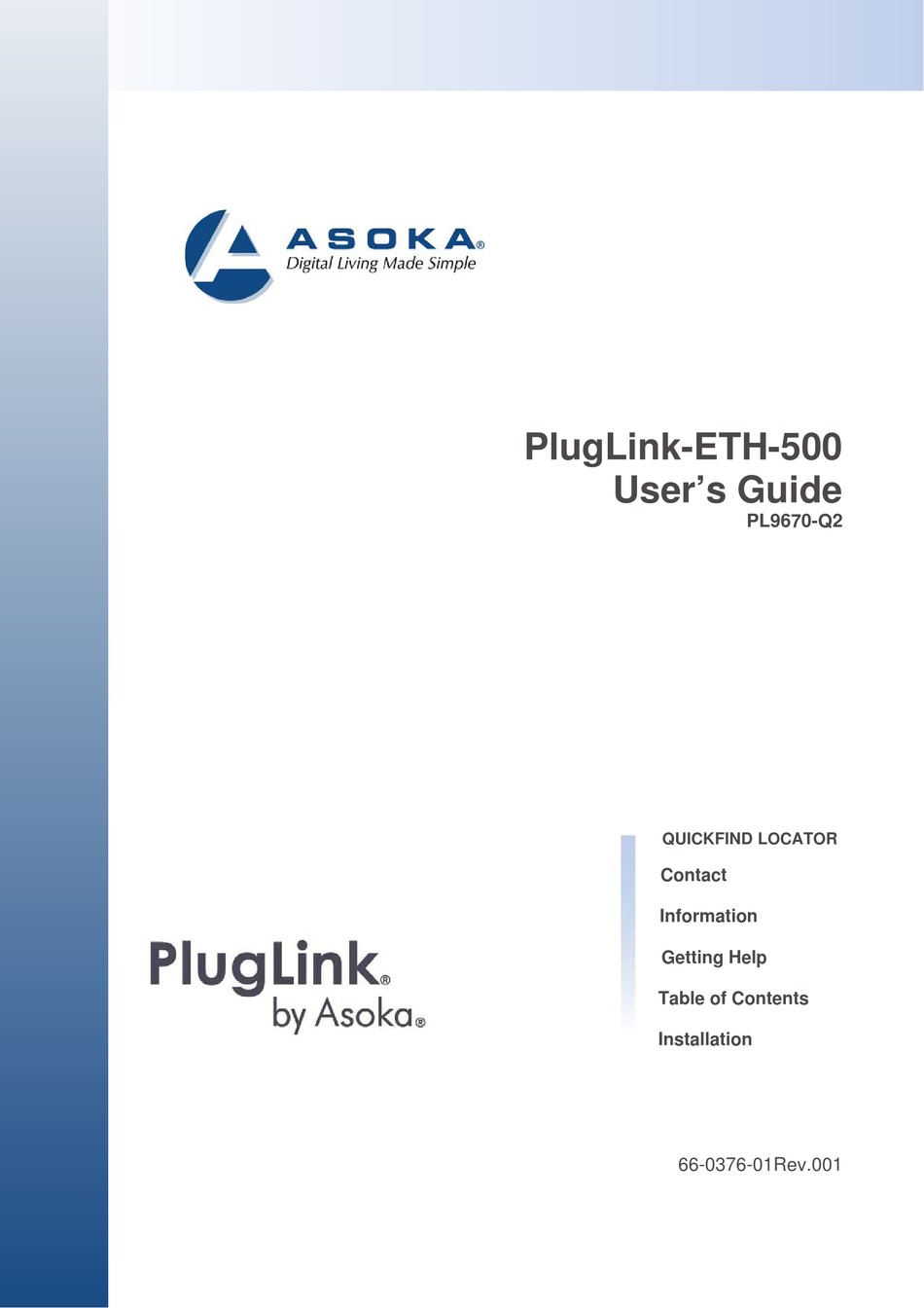 asoka pluglink eth 500 setup