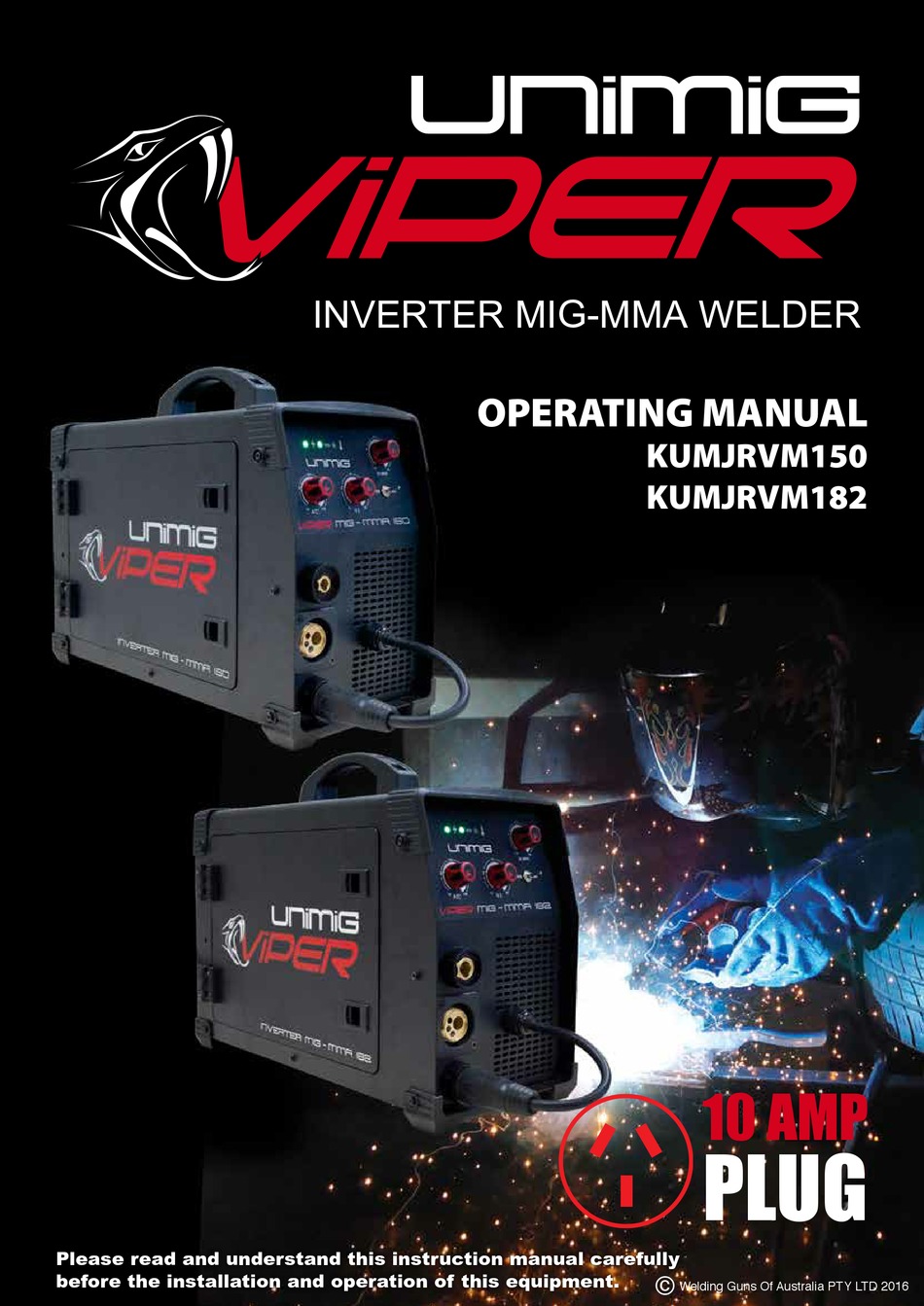 UNIMIG VIPER 150 MIG OPERATING MANUAL Pdf Download ManualsLib