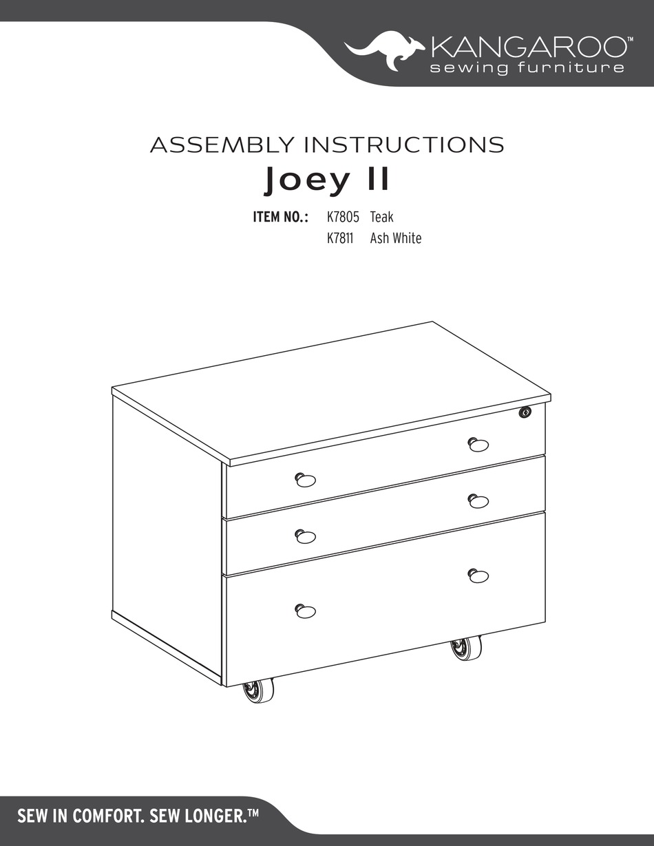KANGAROO JOEY II ASSEMBLY INSTRUCTIONS MANUAL Pdf Download ManualsLib