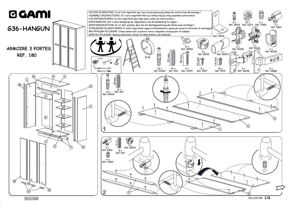 g36 watch instructions