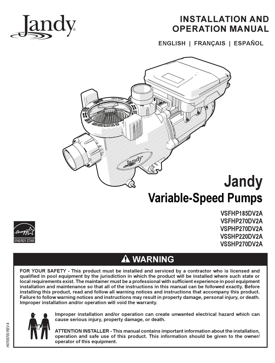 JANDY VSSHP220DV2A INSTALLATION AND OPERATION MANUAL Pdf Download ...