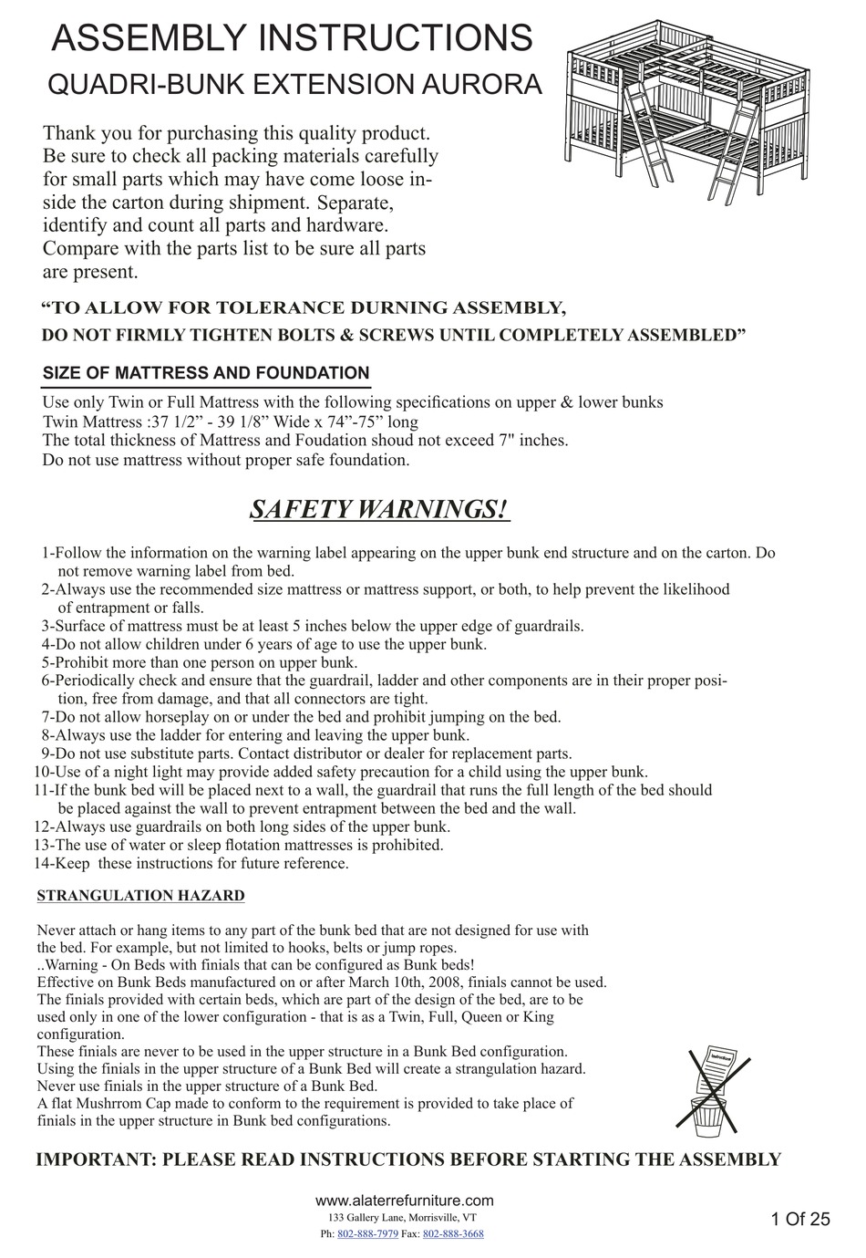 BOLTON FURNITURE AURORA ASSEMBLY INSTRUCTIONS MANUAL Pdf Download ManualsLib BOLTON FURNITURE AURORA ASSEMBLY INSTRUCTIONS MANUAL Pdf Download ManualsLib